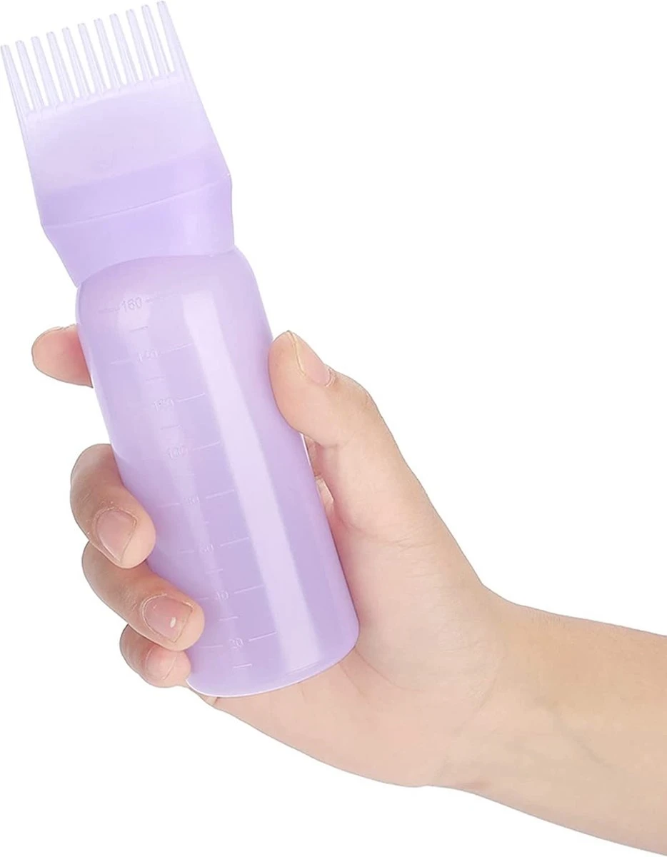 Haar olie applicator - Geschikt voor rosemary oil, mielle rosemary mint oil - Geschikt voor Haar serum - Kan worden gebruikt voor rozemarijn olie voor in het haar! - applicatieflesje - Applicator