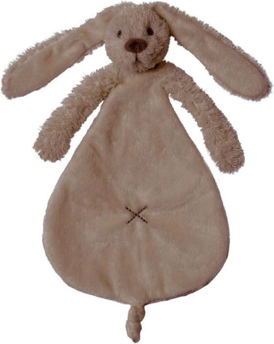Happy Horse Konijn Richie Knuffeldoekje - Bruin - Baby cadeau