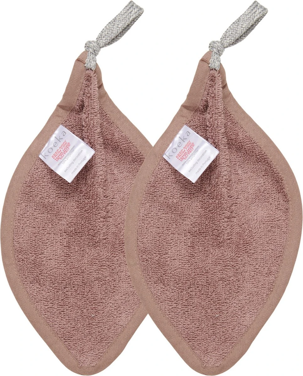 Koeka Speendoekje 2-pack Dijon Organic - plum
